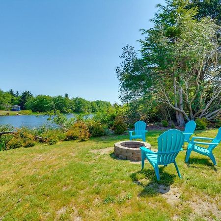 Canal Cottage Retreat With Dock And Waterfront Views أوشن شورز المظهر الخارجي الصورة